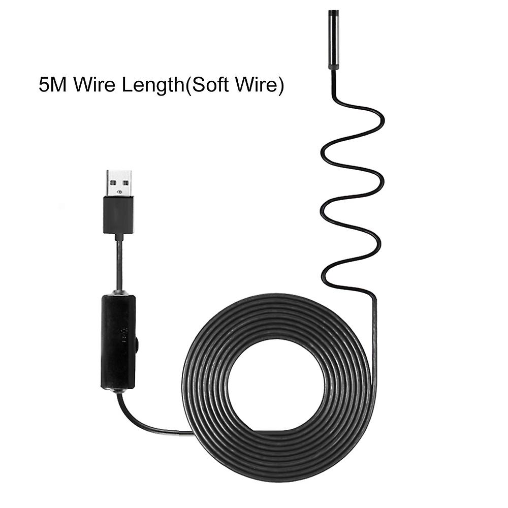 Industrial Endoscope Borescope Inspection Camera Built-in 8pcs