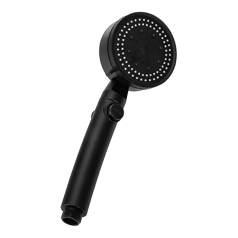 25X9cm Black Shower Heads Handheld Shower Head High Pressure Shower Head Adjustable Shower Sprinkler
