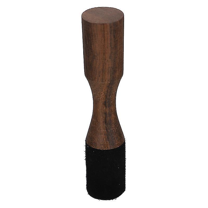 12.5X2.5x2.5cm Dark Wood Color Percussion Mallets Singing Bowl Stick Mallet Multi-functional Bowl St