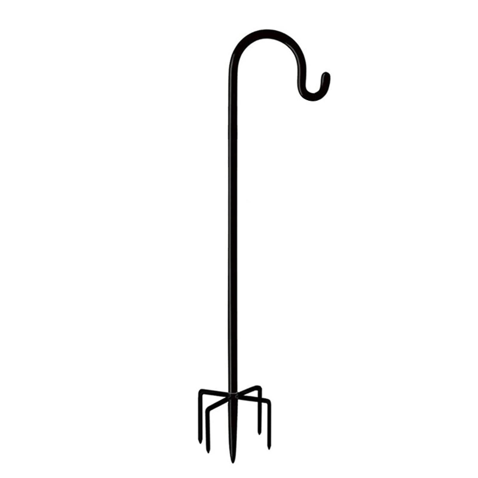 2pcs Bracket Courtyard Multiple Hooks Adjustable Coconut Shell Hanging Baskets