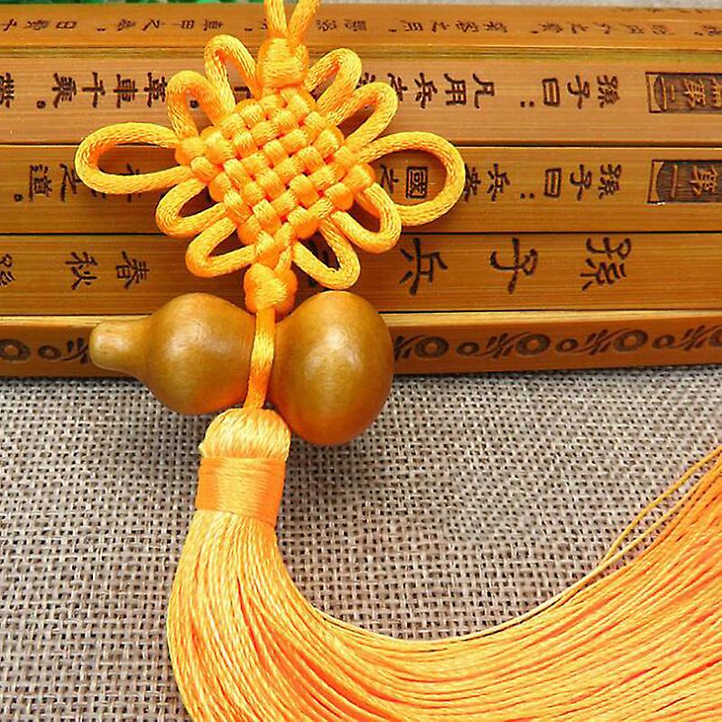 1kpl Lucky Charm Kiinalainen solmu Feng Shui Gourd Riipus Auton Kodin sisustus