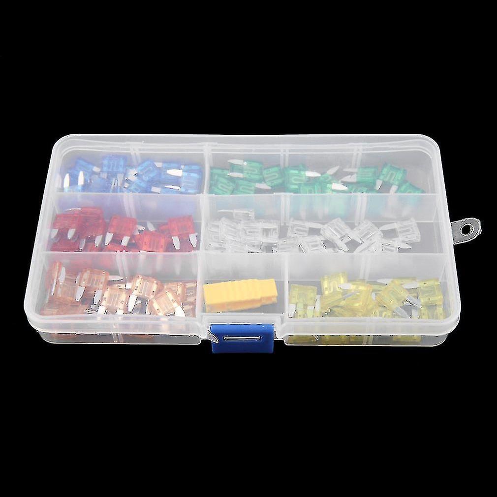 120 Pcs Profile Small Size Blade Fuse Assortment Set Auto Car Truck