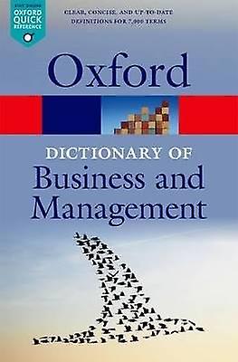 A Dictionary of Business and Management