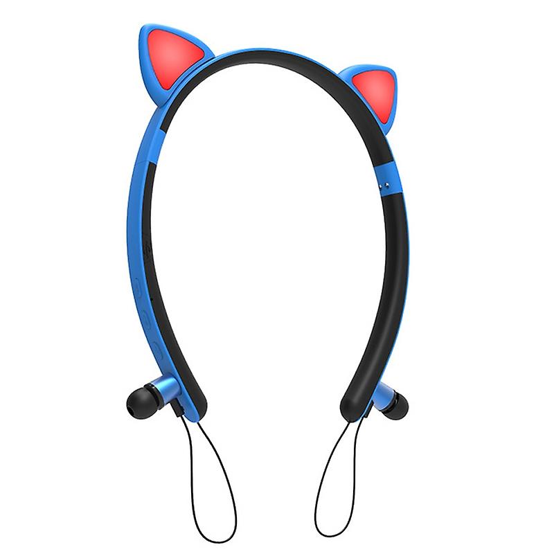 ZW29 Cat Ear Bluetooth Headphone with LED Light