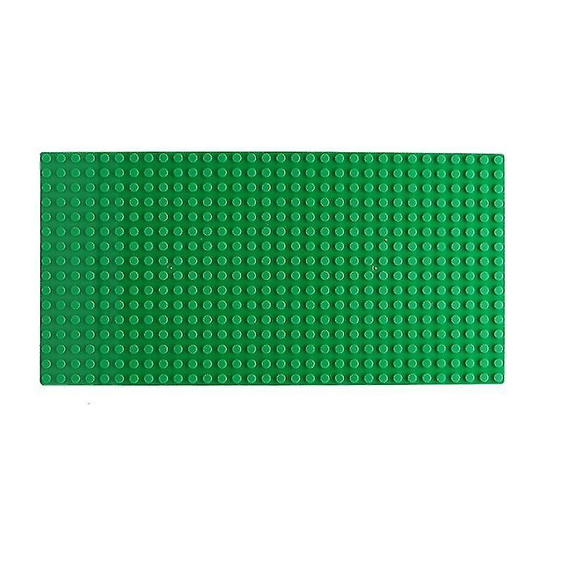 32X16 Green Plastic Assembly Blocks Base Plates Figures City Classic