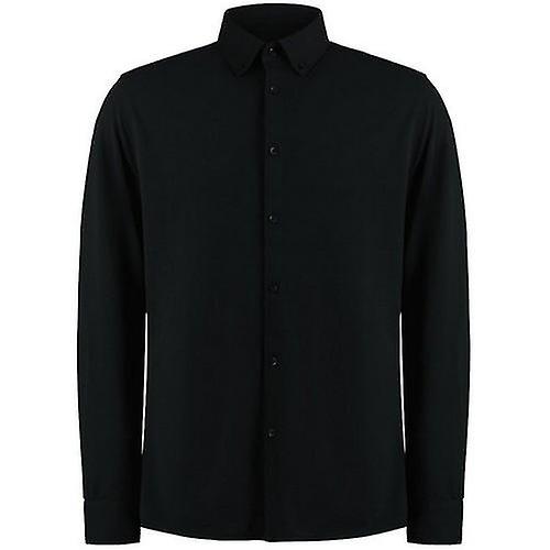 Kustom Kit Mens Superwash 60°C Tailored Long-Sleeved Shirt