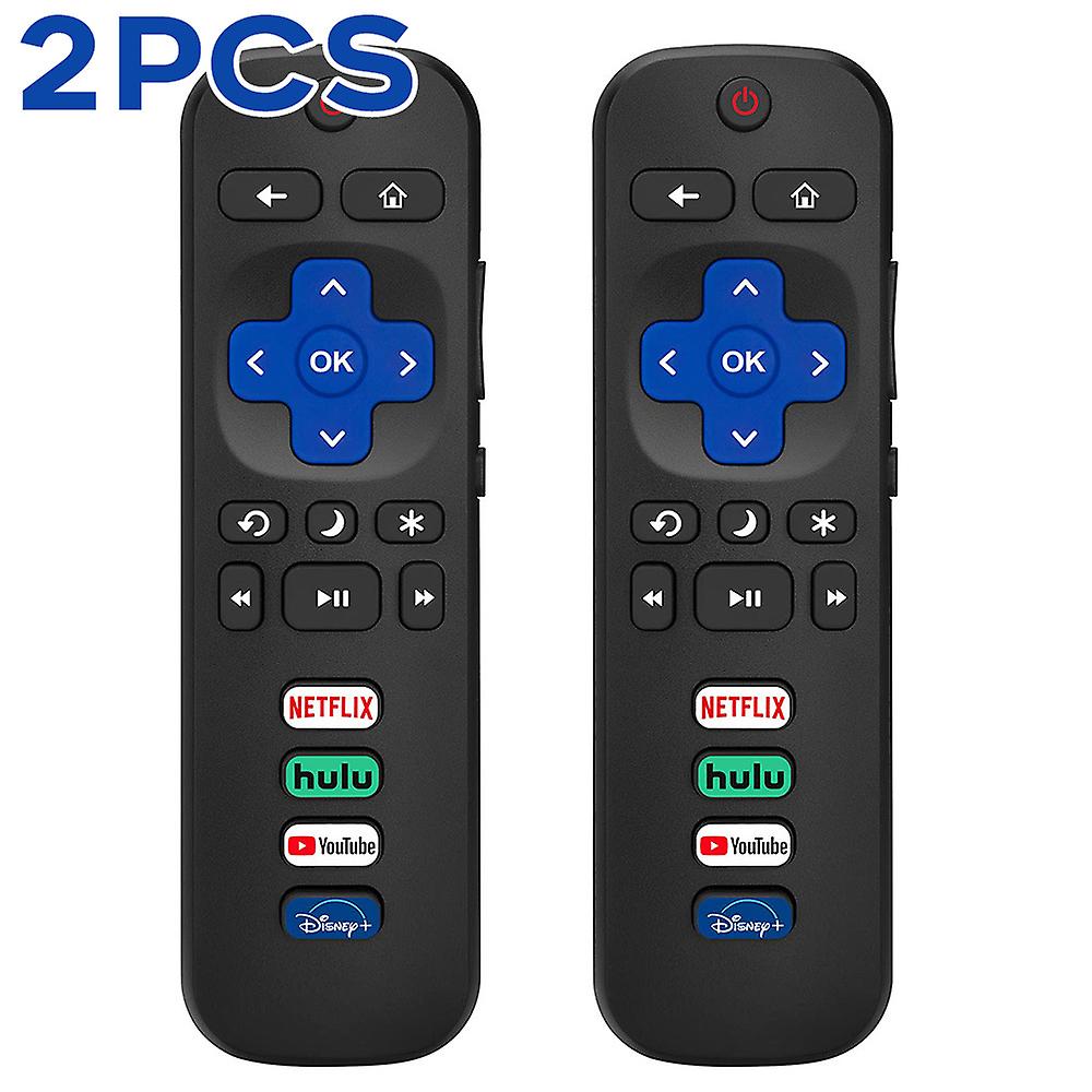 Replaced Remote Controls Rc Only For Roku Tv, Compatible With Tcl Roku/ Hisense Roku/ Onn Roku/ Sharp Roku/ Element Roku/ Westinghouse Roku/ Philips R