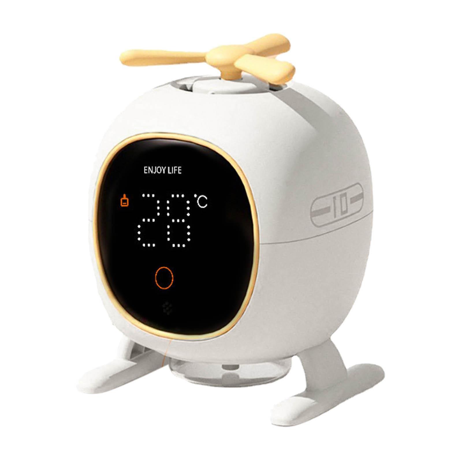 Bärbar Aromaterapi Diffusor Arommaskin För Hemmakontor Låg Brus Vit LED-skärm