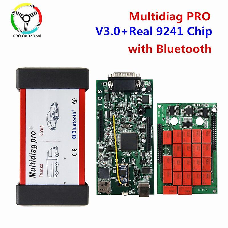 Gold Shell Tcs Multidiag 2021.11 Keygen Software V3.0 9241a Double Green Pcb Code Reader Truck Diagnostic Tool