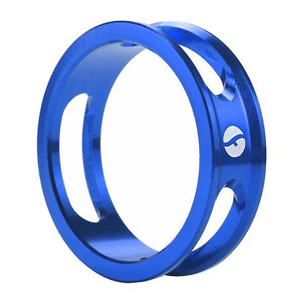 2xAlloy Bike Bicycle Headset Spacer 28.6mm Front Fork Stem Washers Blue