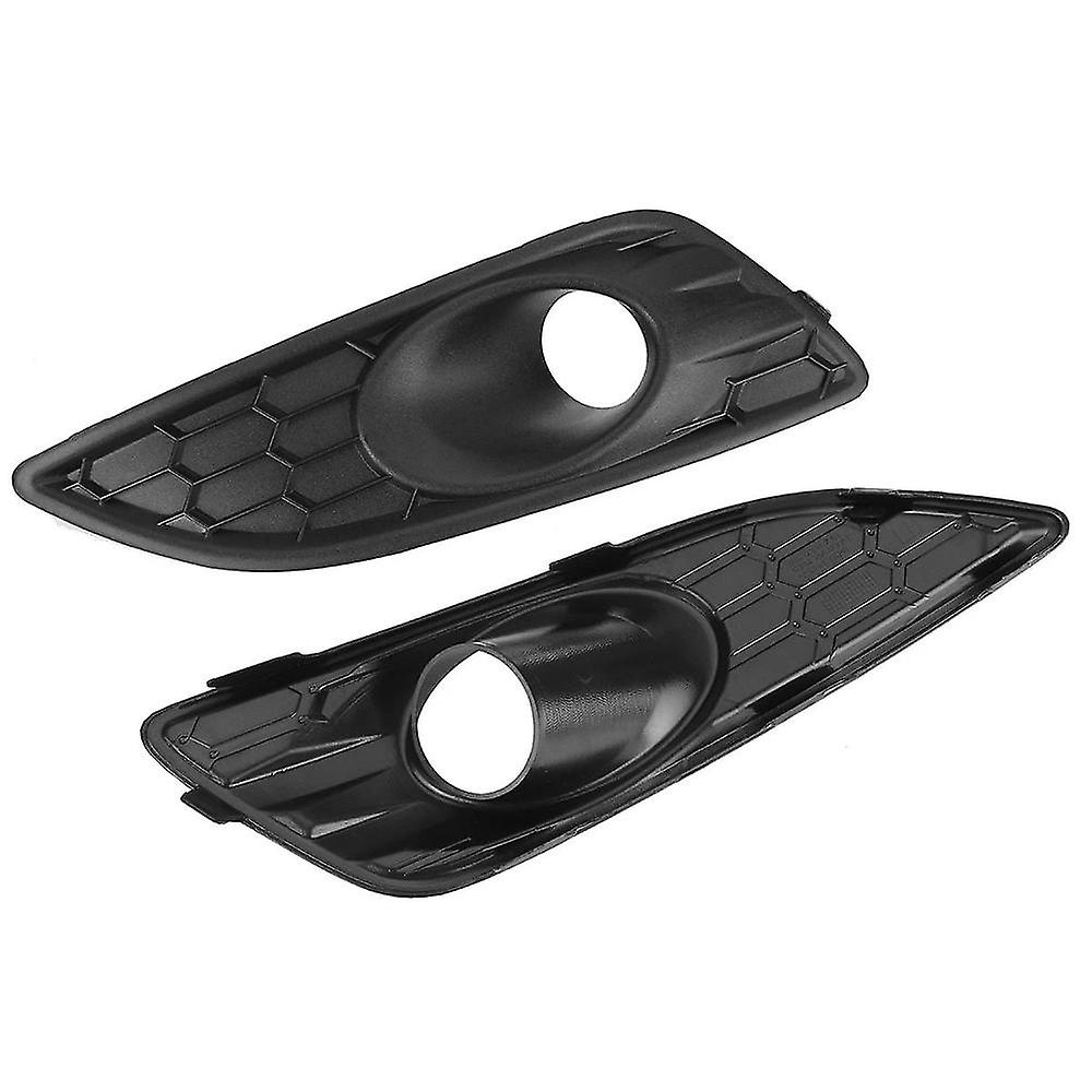1 paio paraurti anteriore inferiore a nido d'ape fendinebbia lampada surround griglia fendinebbia copertura per Fiesta Mk7 Fa