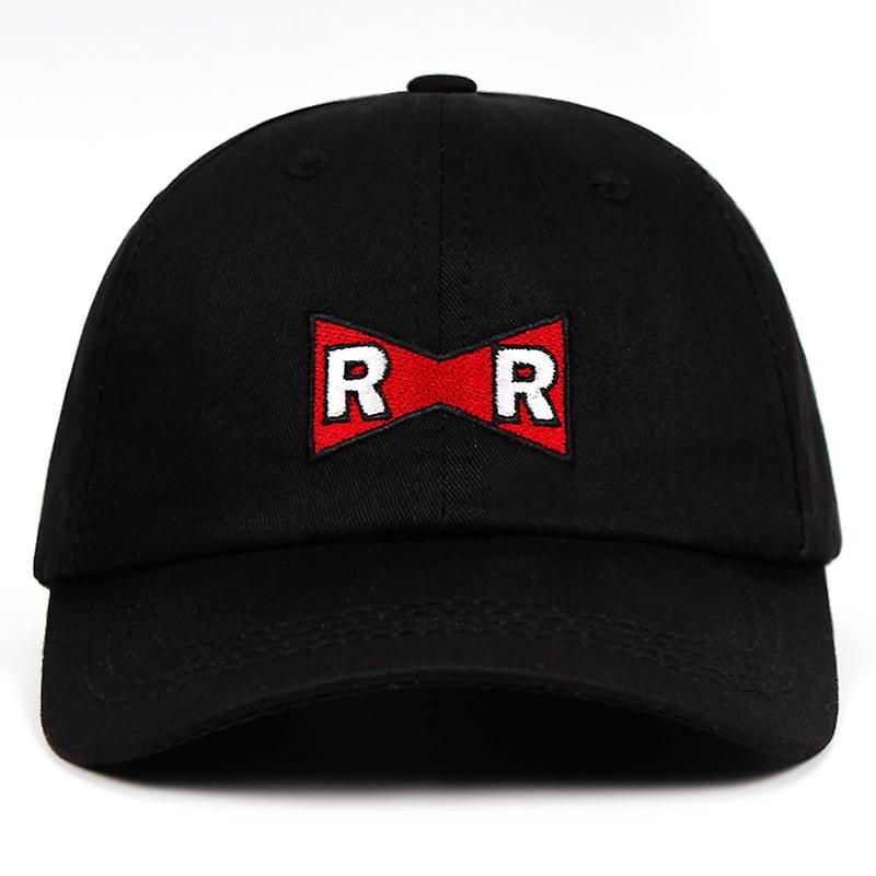 Tecknad Soft Top Baseball Hatt Ren Bomull Broderi Hatt