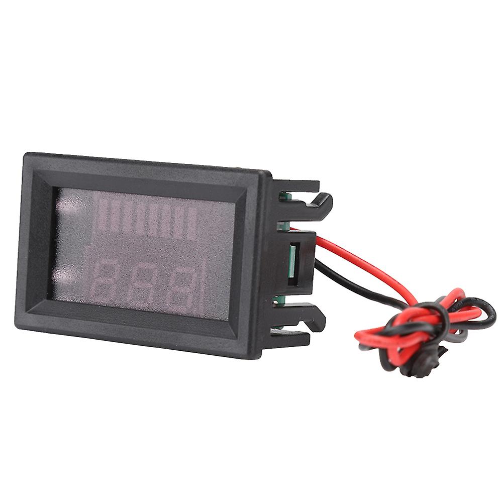 DC Digital Electric Equipment Voltage Meter Display Lithium Battery Voltmeter 12V-60V (Blue)