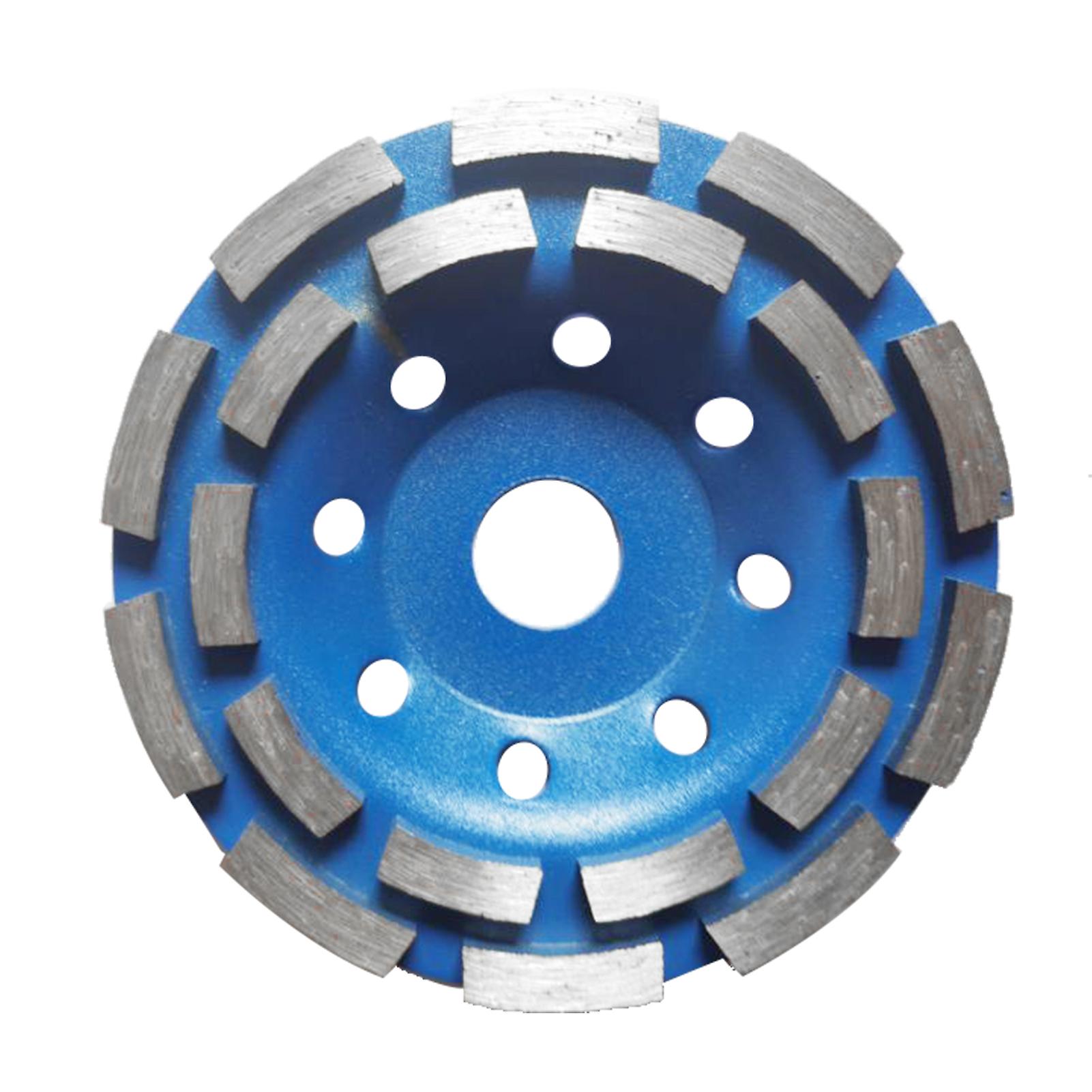125mm Diamond 2 Row Segment Grinding Wheel Disc Bowl Shape Grinder
