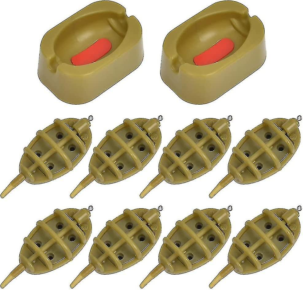 8 Pieces Of Lead Plate With Heavy Bait With Heavy Bait Are Released