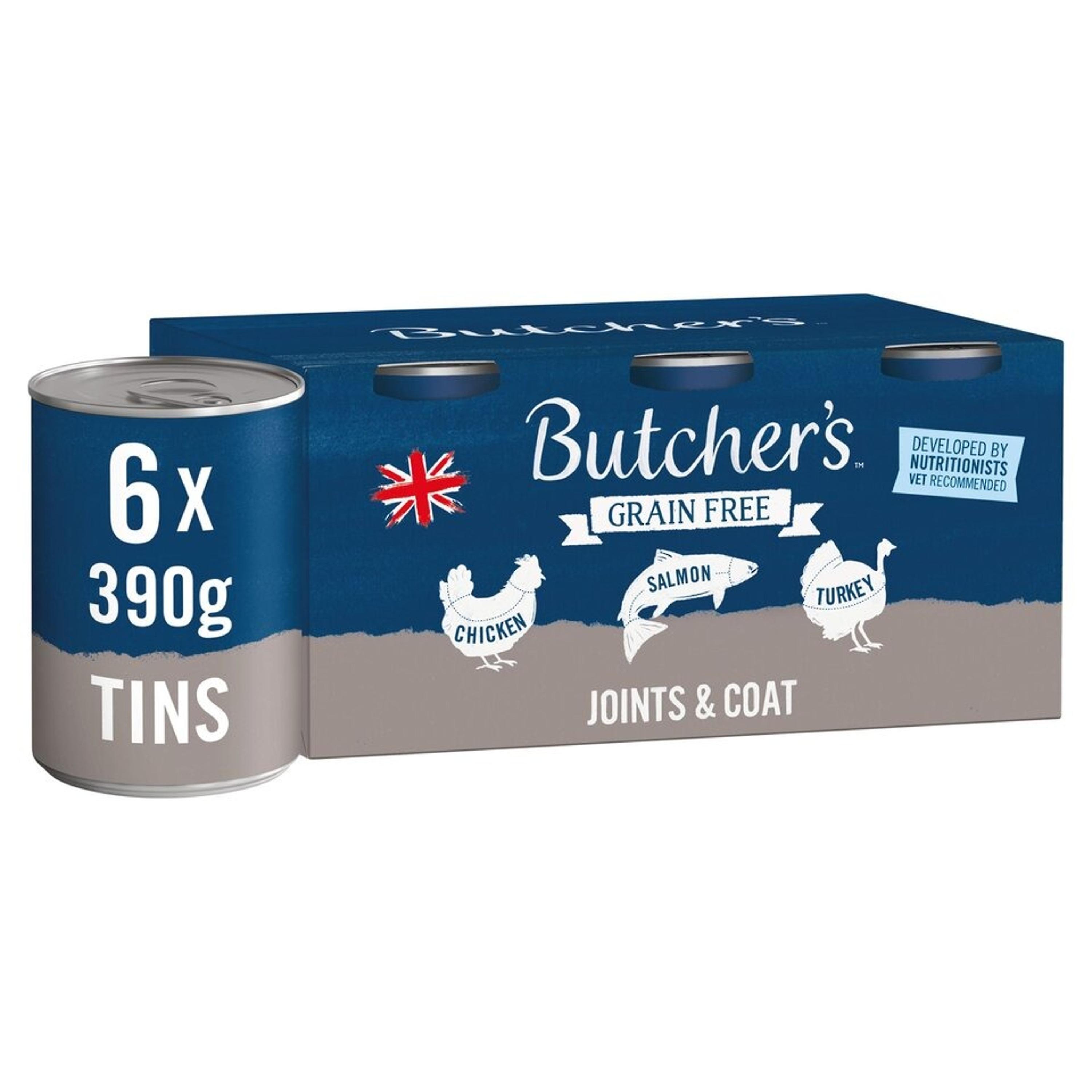 Butcher's Can Joints & Coat 6x390g
