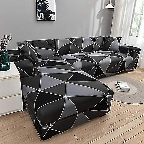 Stretch L-shaped Sofa Cover - Corner Sofa Cover - Multiple Sizes And Colors Available