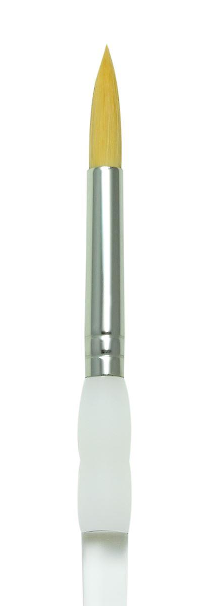 Royal & Langnickel Soft Grip Gold Taklon Brush SG250 Round #10