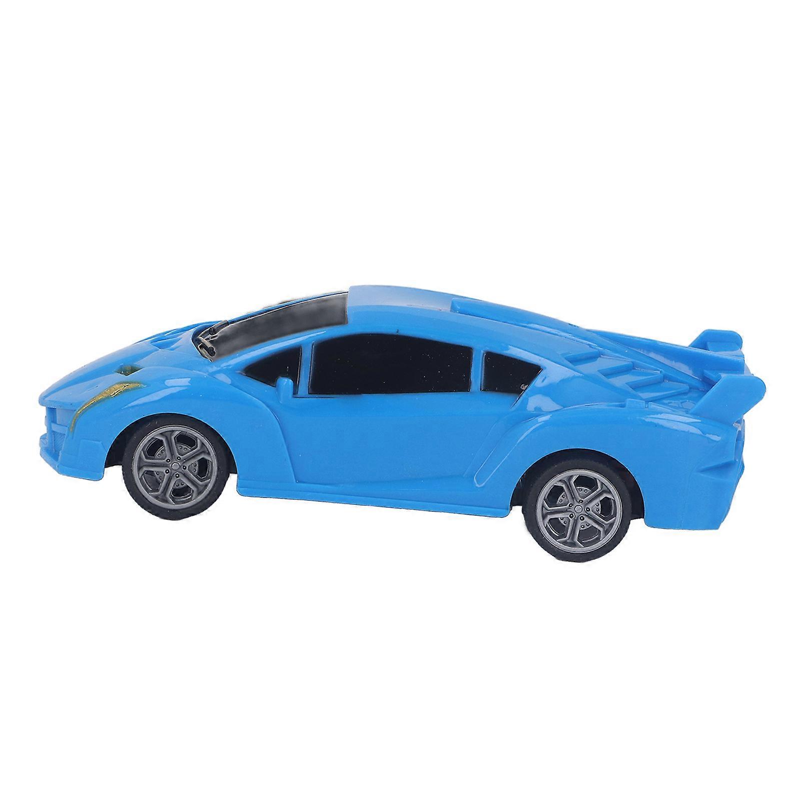 1:22 Remote Control Car Steering Wheel Electric Remote Simulation Car Model Toy for Kids Blue 