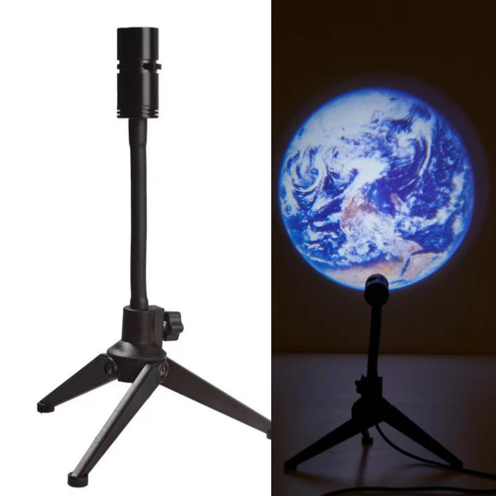 Star Projection Lamp USB Plug Adjustable Brightness Earth Pattern