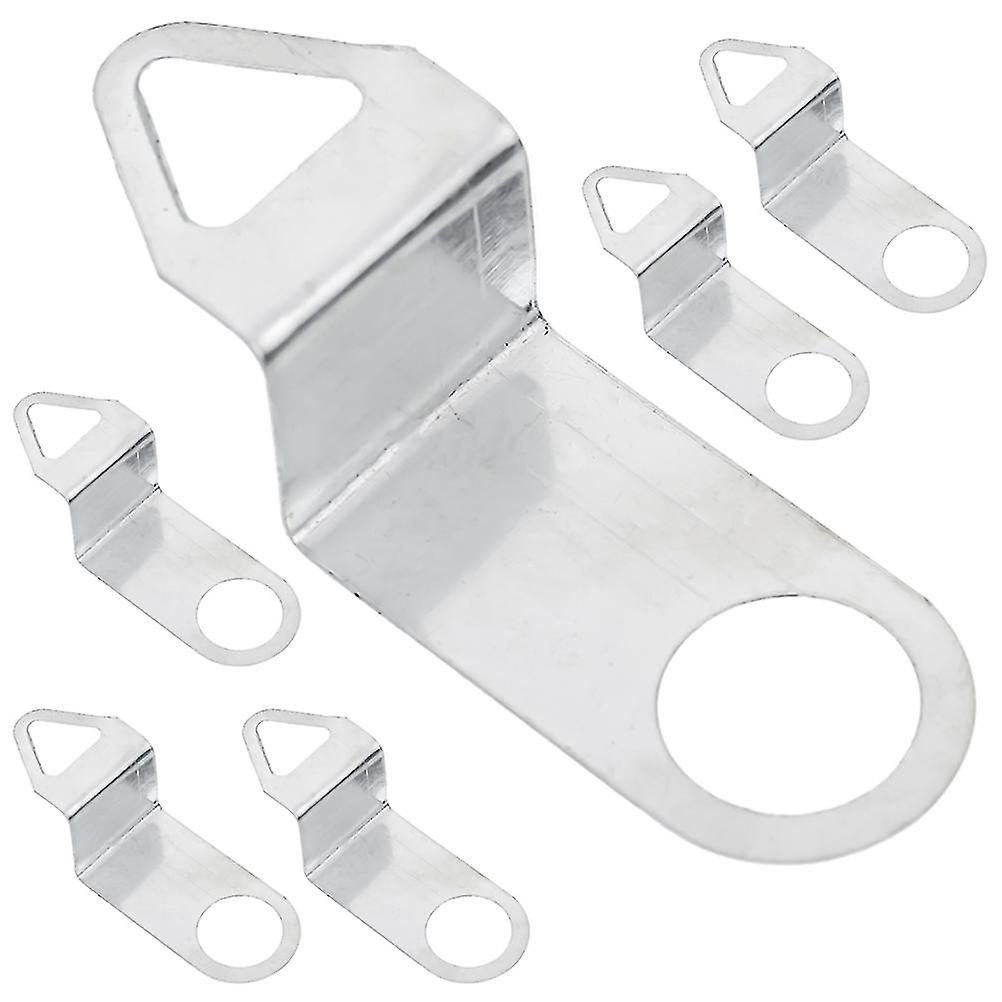 6pcs Wall Clock Movement Hooks Wall Clock Hanging Hooks Pendulum Clock Hangers-hy