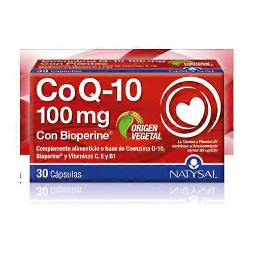 Coenzyme Q10 with Bioperine Vit C E and B1 30 capsules
