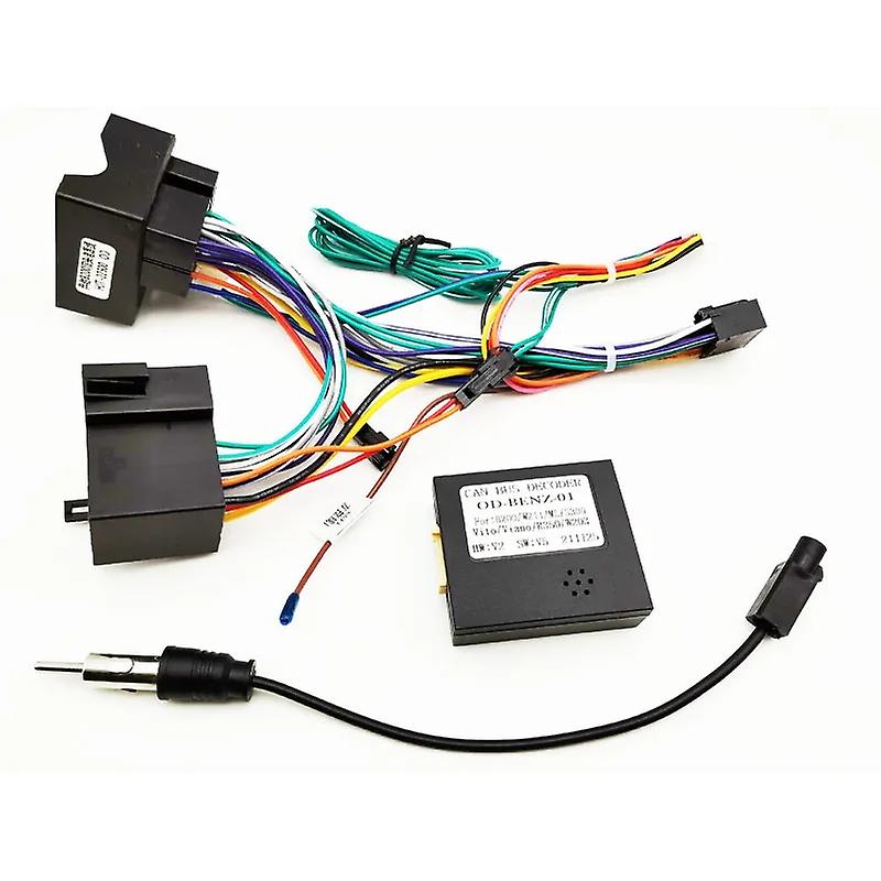 Wiring Harness CANBUS Decoder 16Pin Cable Adapter for Mercedes A W169 B ML SUV GL R Class Viano Vito