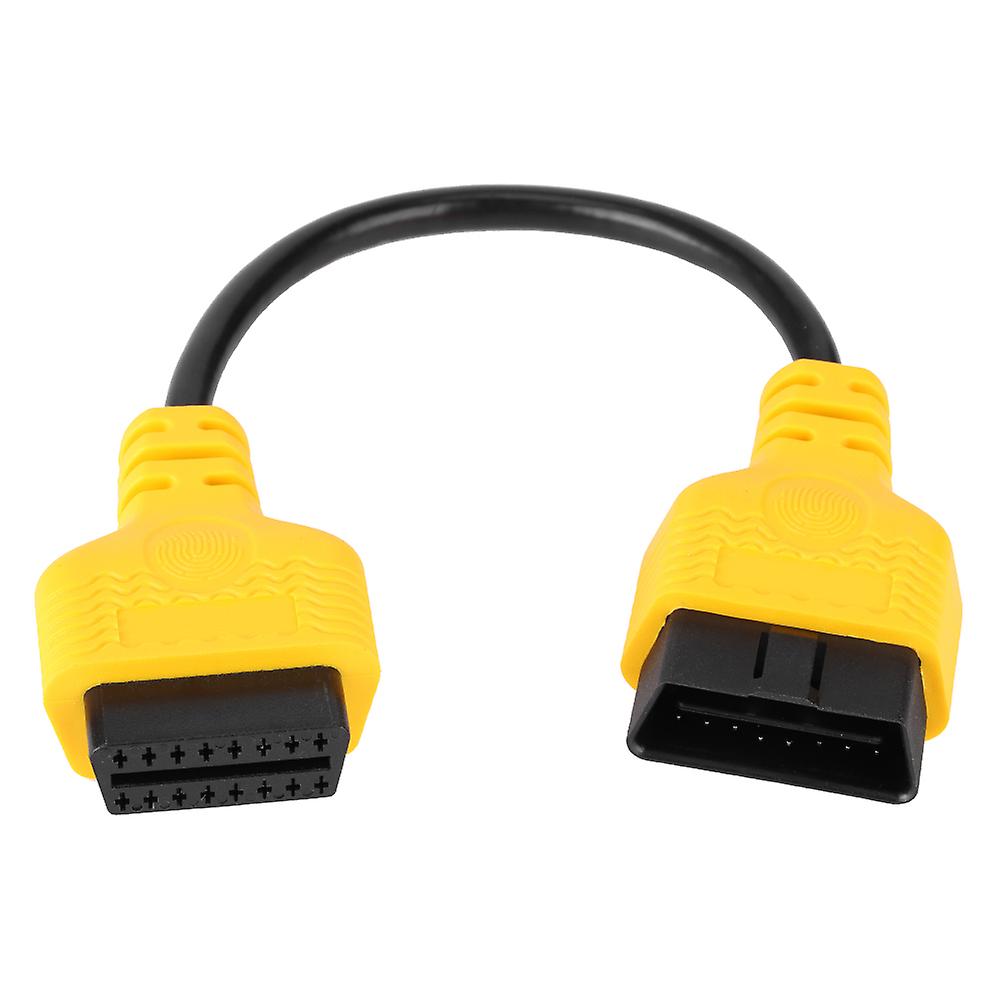 Extend Connector,11.8in OBD2 Extension Cable OB Extension Cord OB Adapter Cable Ultimate Reliability