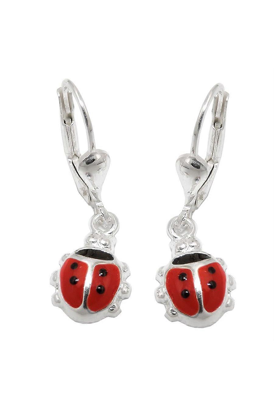 Earrings Ladybird Silver 925 - Gl93552