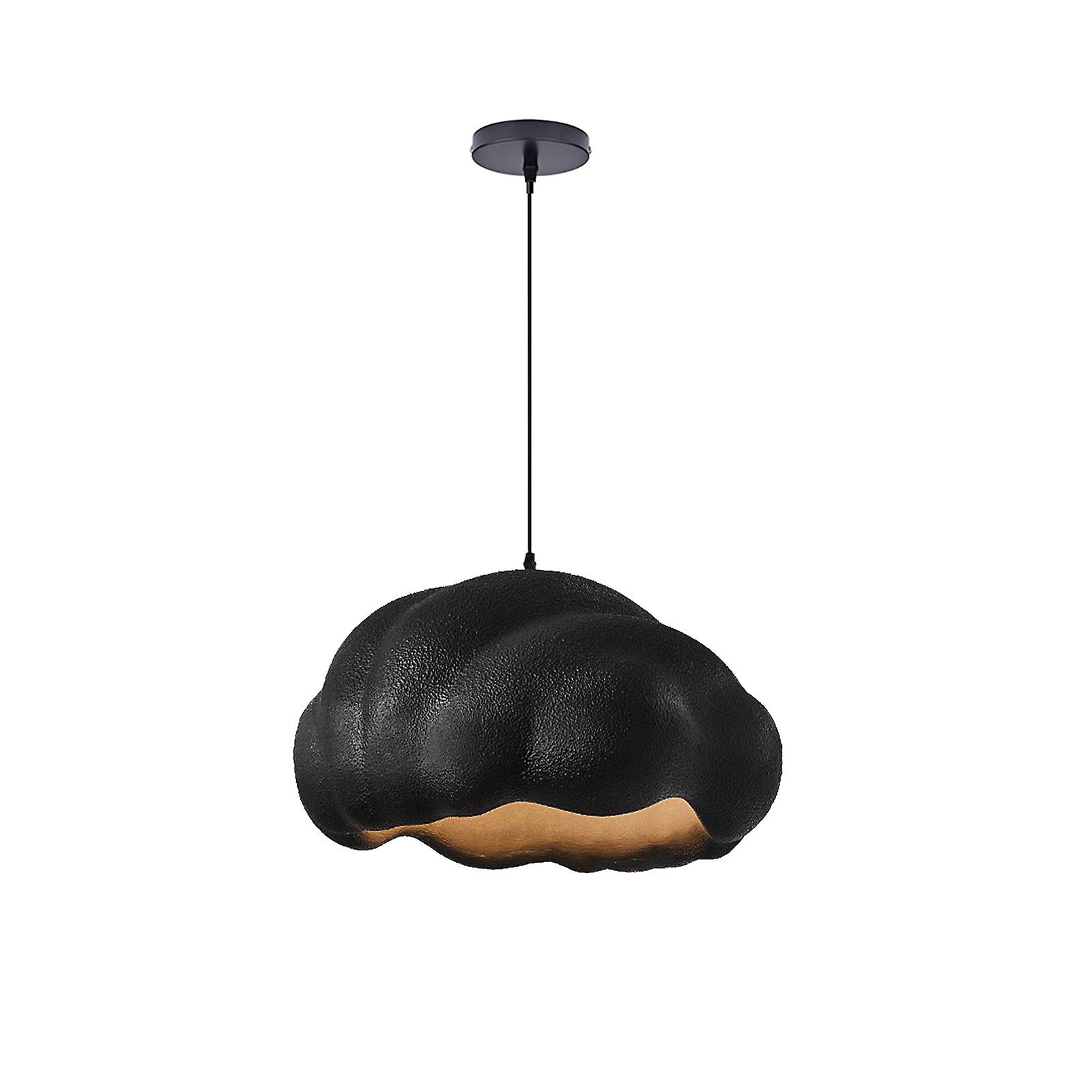 Lustre demi-ovale irrégulier minimaliste nordique