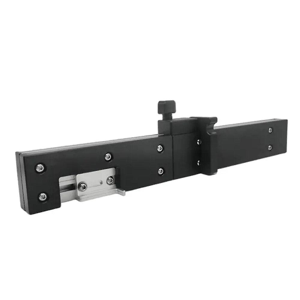 450Mm Miter Gauge Fence With Tenon Block & Flip Stop For Wood Workbench, Router Table, Saw Table