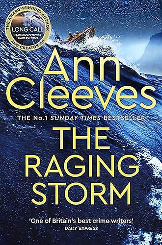 The Raging Storm by Ann Cleeves Paperback Book