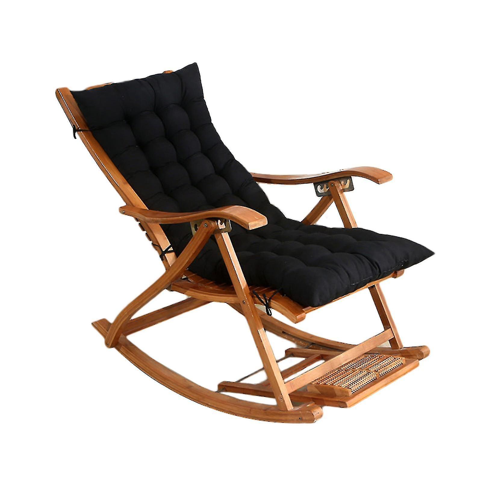 Lounger Cushion Soft Replacement High Seat Pad With Fixation Strap Large Rocking Chair Bench Pad For TAO