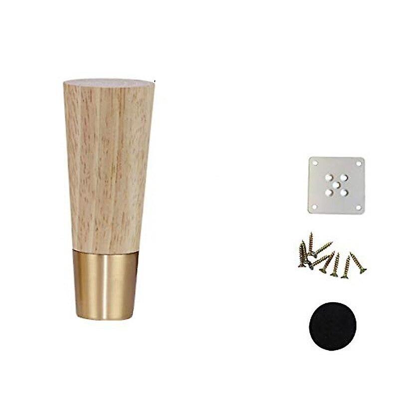 4pcs Nordic Style Solid Wood Møbler Ben