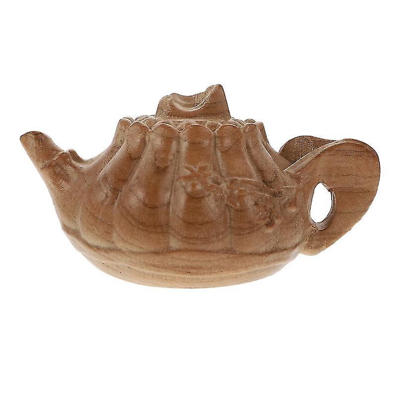 1pcs Carved Teapot Figurines