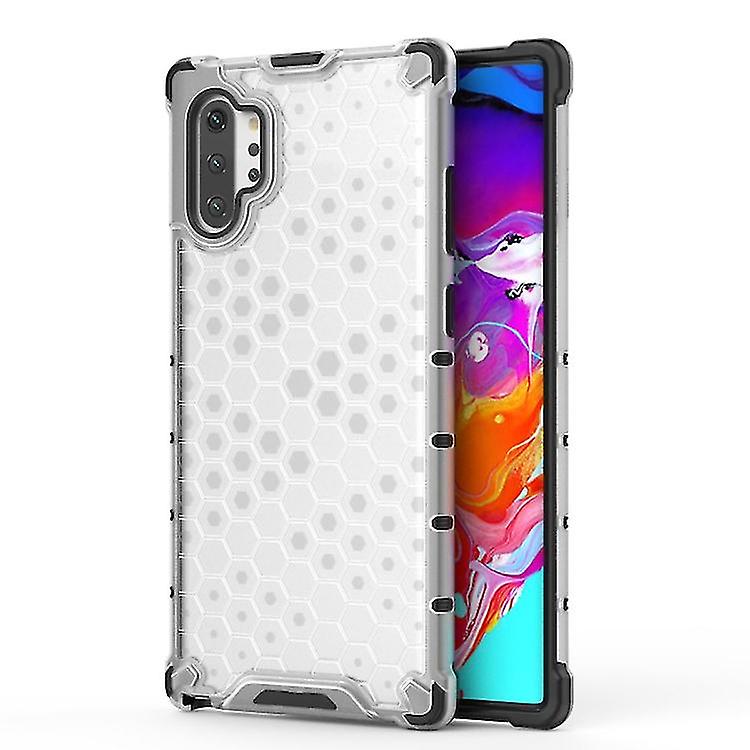  Shockproof Honeycomb Pc + Tpu Case For Galaxy Note 10+ (black)