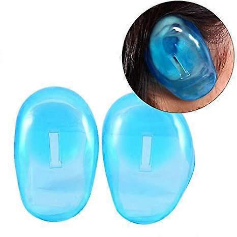 2PCS Ear Cover Shield Protector, Disposable Plastic Waterproof Ear Cover Shield, Ear Caps
