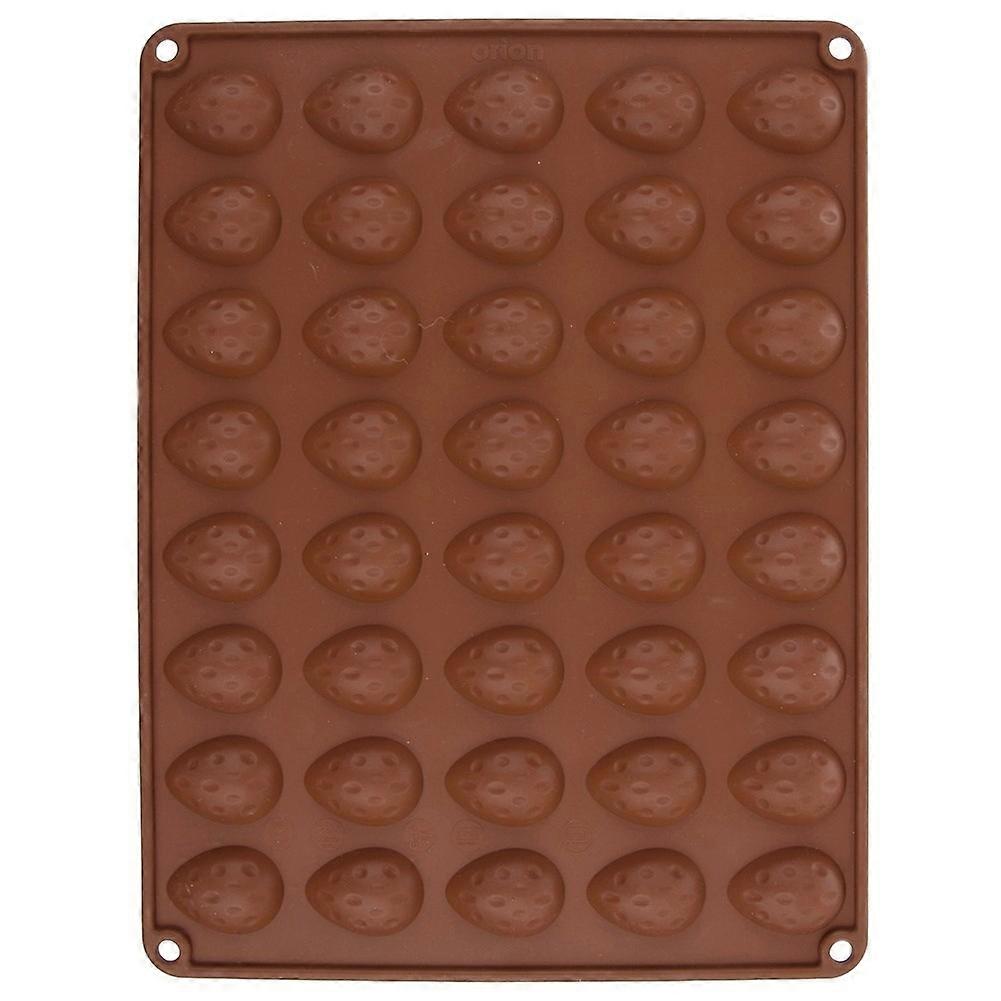 Matriță din silicon maro pentru praline în diferite forme