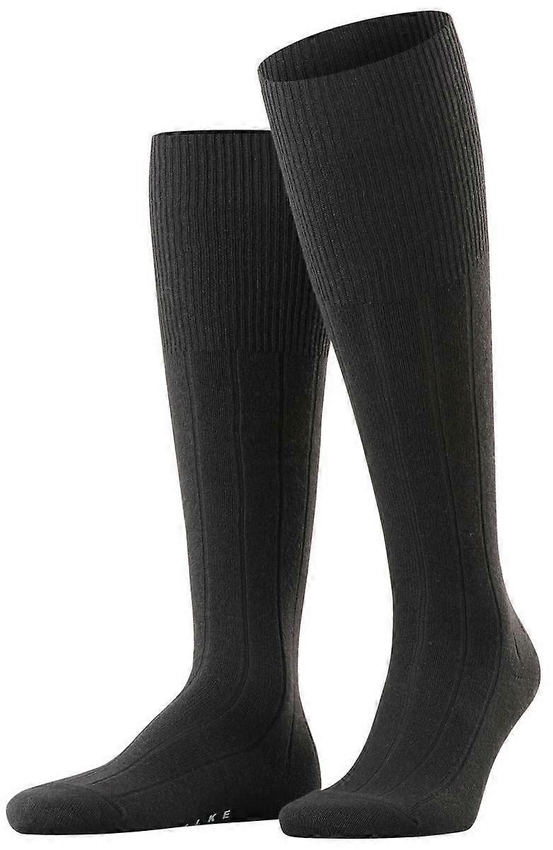 Falke Lhasa Rib Knee High Socks - Black