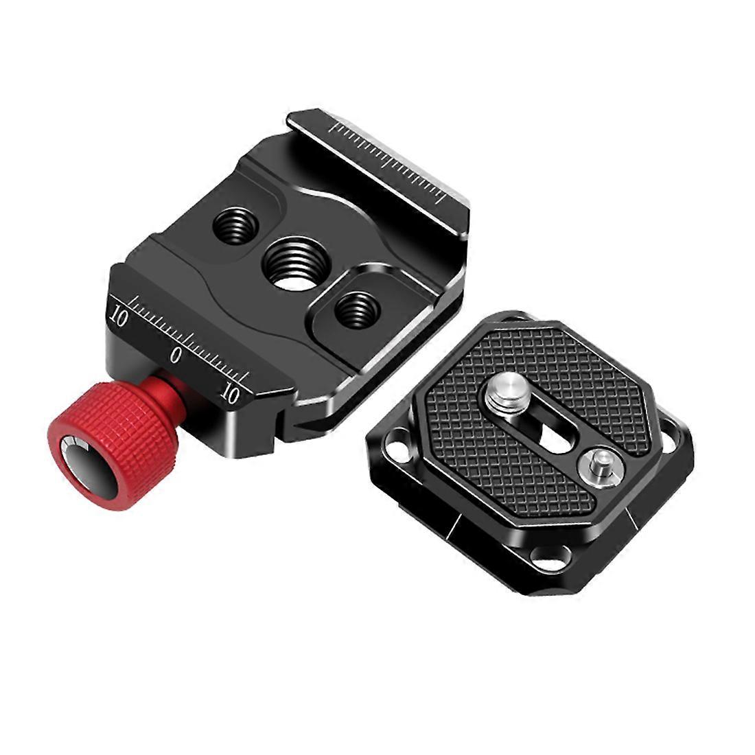 Mini Quick Release Plate Clamp, Quick Switch Kit, Arca Swiss, 1/4 Screw for DSLR Cameras, Stabilizer, Tripod, Ball Head, Monopod, 38mm