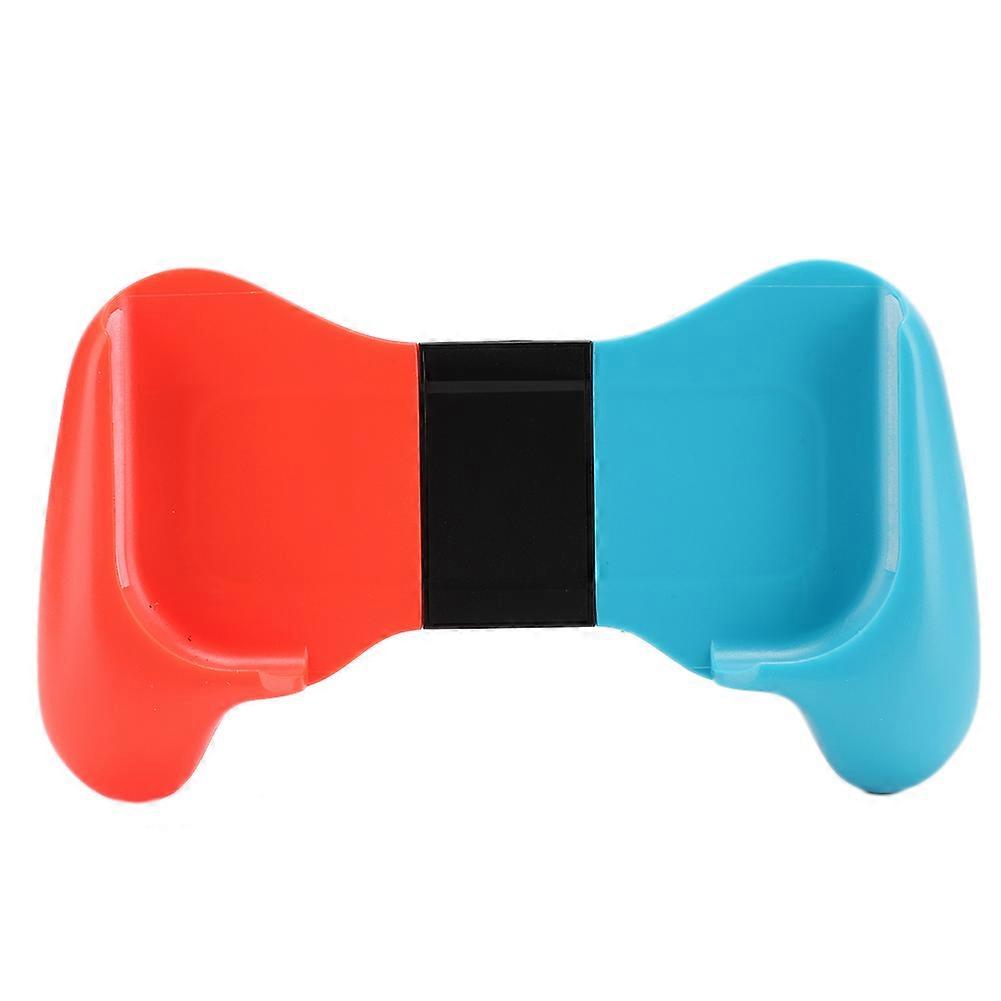 Manette de jeu universelle ergonomique avec support pour console Switch/Lite, rouge et bleu
