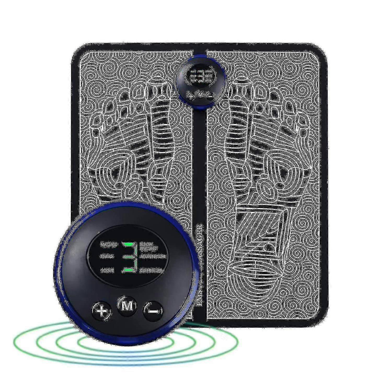 EMS مدلك القدمين الكهربائية للدوران القدم المنعكسة مدلك القدمين الدورة الدموية مدلك-6 وسائط 9 كثافة