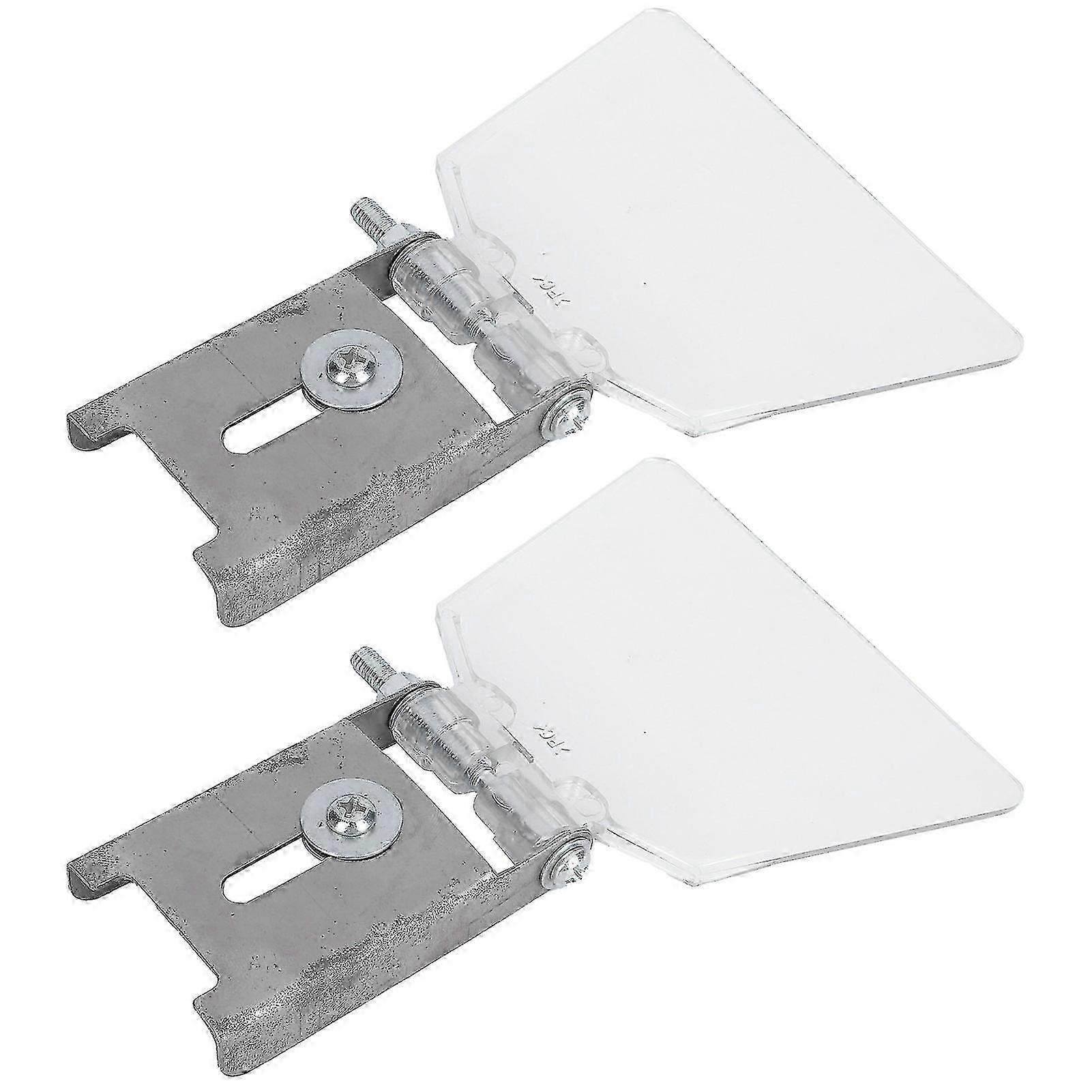 2pcs Bench Grinder Eyeshield 304 Small Stainless Steel Case Tool Shield Attachment Accessories S
