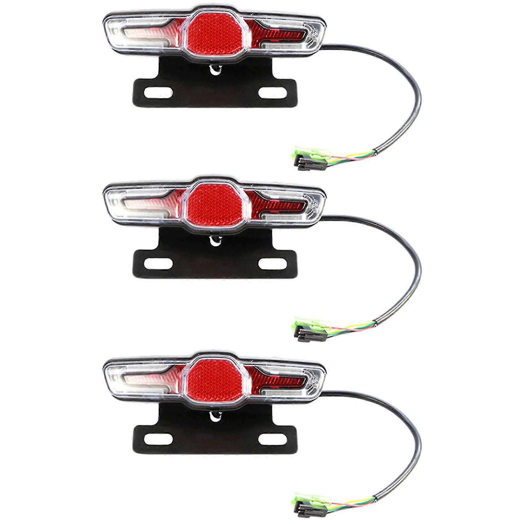 3x sähköpyörä 5 led-takavalo sähköpolkupyörä sähköpyörän valo