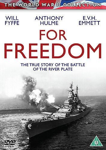 For Freedom DVD （2015） Will Fyffe Elvey （DIR） cert U NEW - Region 2