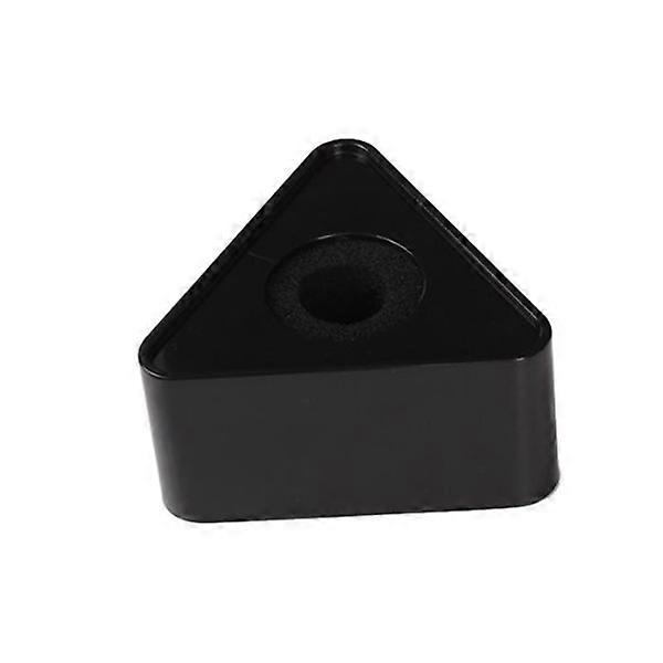 Mic Microphone Interview Triangular Logo Flag Station with 1.54-inch Hole