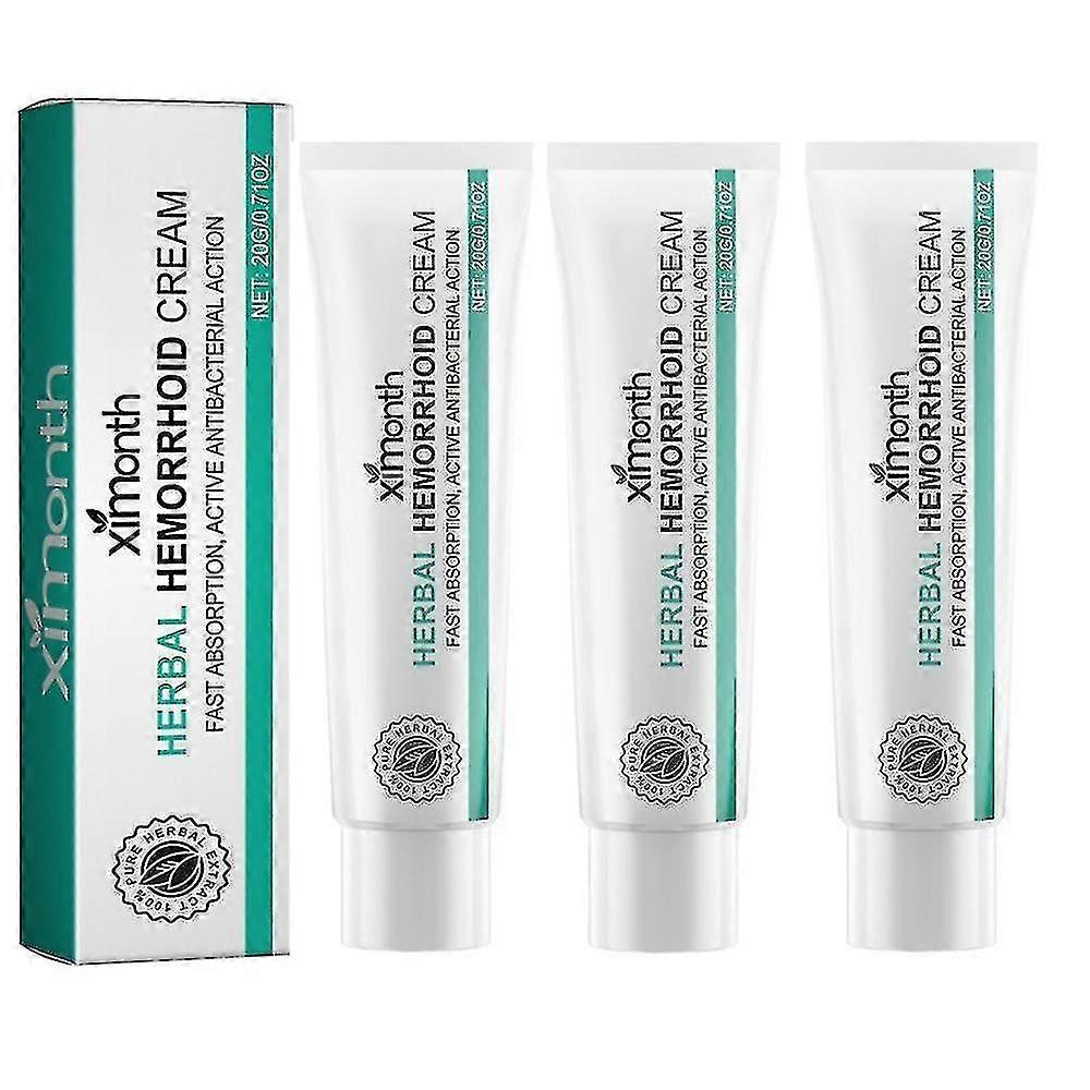 Hemoroide krem for menn og kvinner, behandling, 1-3 stk