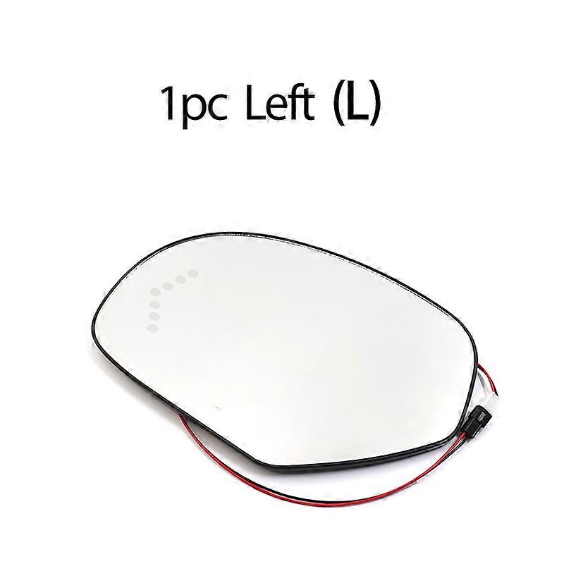 Left&Right Side Heated Wing Mirror Glass Wide Angle Rearview Mirror for 2007-2013 Cadillac Escalade ESV EXT