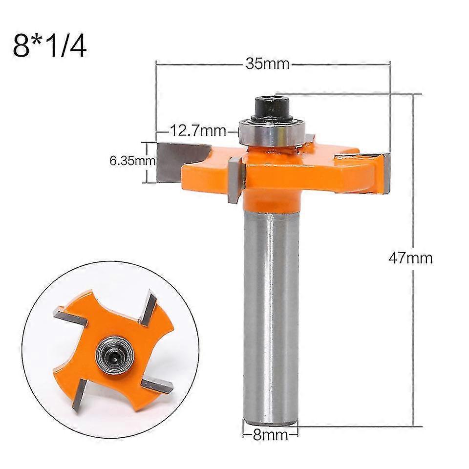 Milling Cutter Tools Shank Bit Raised Panel Cabinet Door Router Bit Sets Rounded Corner Knives Engraving