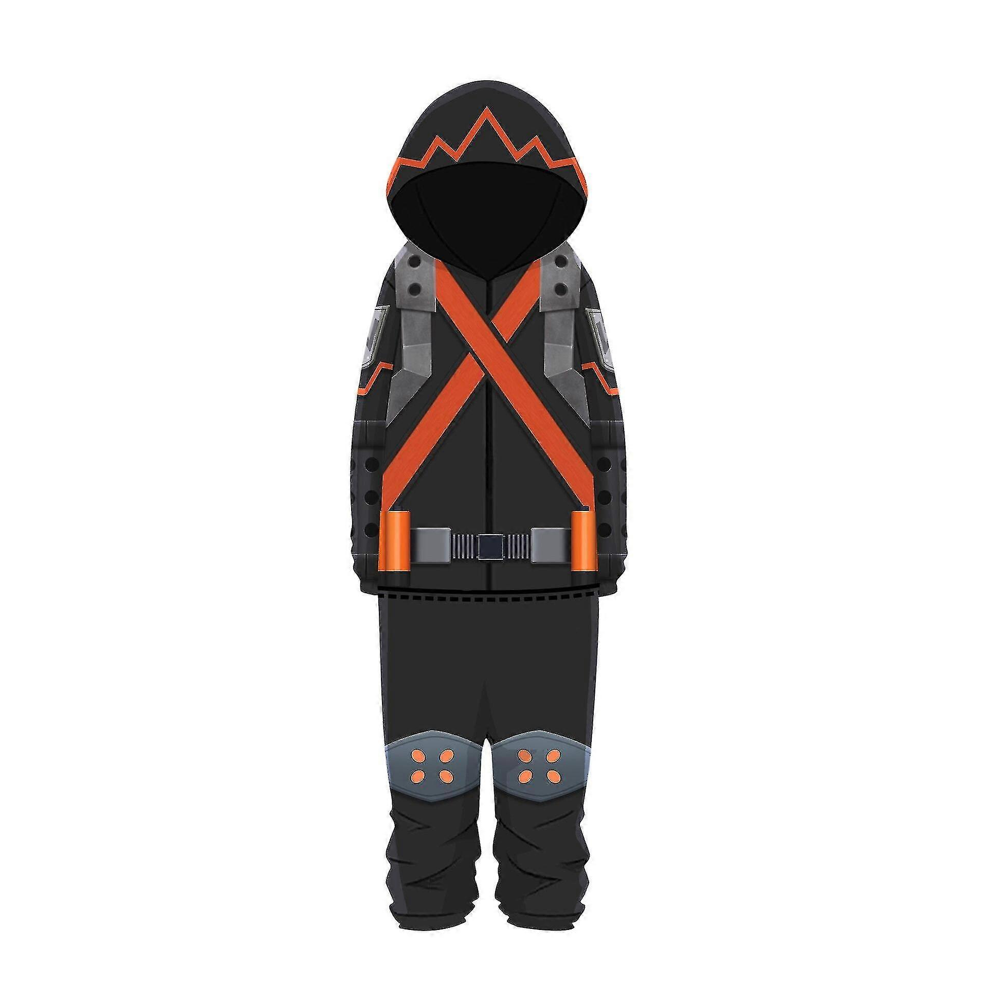 Anime My Hero Academia Cosplay Costume Deku Bakugou Katsuki Todoroki Shoto Bodysuit Unisex Home Wear Pajamas